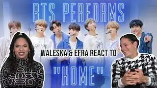 SLUMBER PARTY WITH BTS? |Waleska & Efra react to BTS: HOME on Jimmy Fallon| REACTION  💜✨