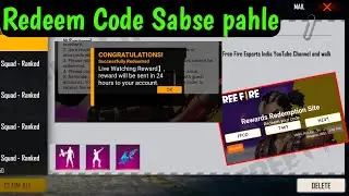 FFCO NATIONAL FINAL REDEEM CODE || 15 AUGUST REDEEM CIDE || FREE FIRE CITY OPEN REDEEM CODE