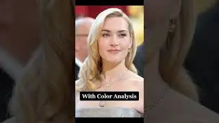 Kate Winslet Color Analysis ❤️ #coloranalysis #fourseasonsstudio #katewinslet #colorseasons