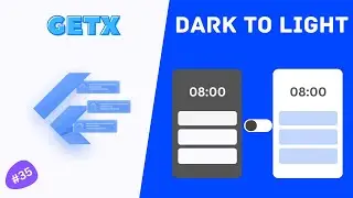 😍 Getx Theme Change in Flutter | Flutter Course #34 