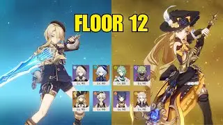 Physical Freminet Hyperbloom & C0 Navia Double Pyro | Genshin Impact 5.1 Spiral Abyss Floor 12