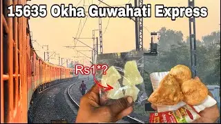 *दिवाली से २० दिन पहले इतनी ज्यादा भीड़* 15635 Okha Guwahati Express. \ Lagi padi hai Train ki \.