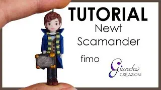 [ITA] Newt Scamander in fimo Tutorial -  da Animali fantastici in pasta polimerica DIY