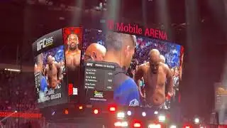 Jon Jones UFC 285 walkout! (Tape controversy)
