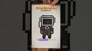 CAMERAMAN en PIXEL ART | Tutorial 