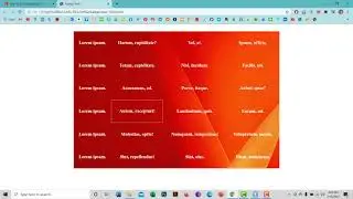 How to create for html/css table design / Animation / Ari Institute 3