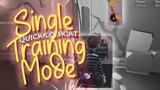 Quick Look at Single Training Mode! (Identity V)
