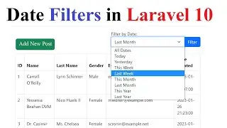 Date Filters in Laravel 10
