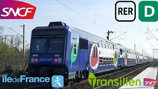 (FHD) Voyage entre Louvres et Survillers Fosses à bord d'une Z20500 transilien