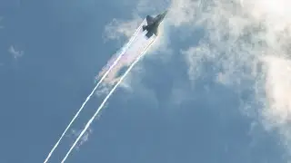 RAF F35B Display Highlights at RIAT 2024
