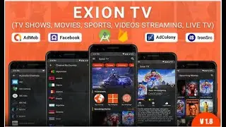 Exion TV - Watch Live TV with Movies (Live Streaming, IPTV, Shows, Series)
