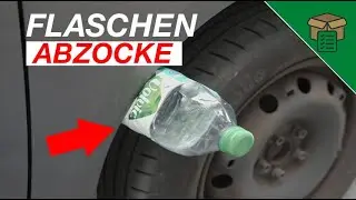 Wenn du in deinem Auto eine eingeklemmte Flasche siehst, rufe SOFORT die Polizei 🤯