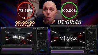 M1 Max vs Intel Mac in Final Cut Pro with mO2  by MotionVFX