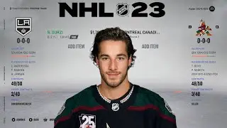 NHL 23 | SEAN DURZI TRADE TO ARIZONA