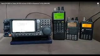 Yaesu VR-5000 vs Yaesu VR-500 vs Icom IC-R20 vs Kenwood TH-F6a (MW-SW)