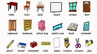 Listen and Arrange Classroom Objects in Order!