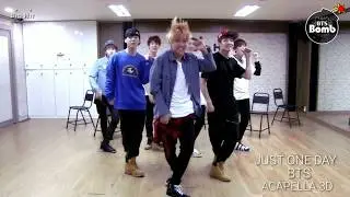 Just One Day - BTS (Acapella 3D audio-Headphones Needed!)