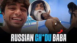 RUSSIAN LOVER BABA KO BULANA PADHA 🥵