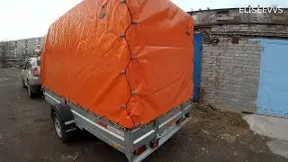 каркас и тент на прицеп экспедиция универсал 111320