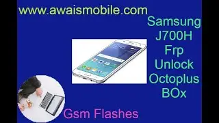 Samsung J700H Frp Bypass Octoplus Frp tool ok Tested