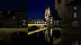 Zurich, Switzerland!🇨🇭 #zurich #swiss #europe #grossmunster #travel #explore #shorts #switzerland