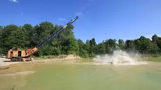 Menck M154LC dragline PART 2