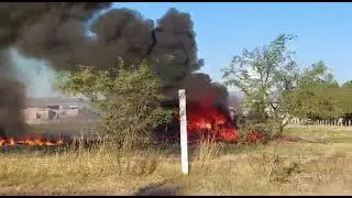 Cae #helicóptero 🚁 de la Secretaría de Seguridad Pública de #Aguascalientes.