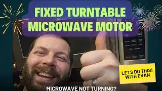 Fixed! LG Profile Spacesaver Microwave Turntable Not Spinning – Easy & Cheap Repair!