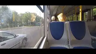 Поездка на троллейбусе БКМ 321 (023). Маршрут 5.