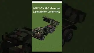 M142 HIMARS - MCHeli Artillery Showcase - Minecraft 