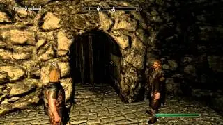 Mork Plays: Skyrim ( how do i even sword.. )