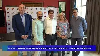 IL 7 SETTEMBRE INAUGURA LA BIBLIOTECA TEATRALE DE  "LA PICCOLA RIBALTA"