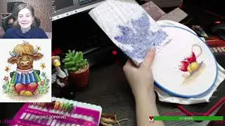 ВЫШИВАЕМ ВМЕСТЕ *19/ЯРКИЙ ТАКОЙ/АННА АНАНЧИК.