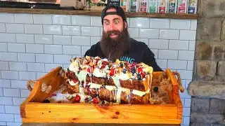 THE GIANT FRENCH TOAST CHALLENGE THAT NOBODY'S MANAGED TO BEAT YET | BeardMeatsFood
