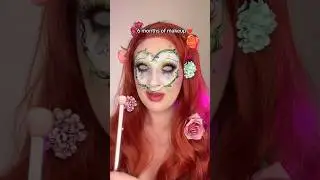 6 months of makeup looks ❤️ #makeup #sfxmakeup #creativemakeup #makeupartist #makeupcompilation
