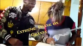 Extreme Bottle Water Prank on Granny (Hilarious)