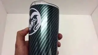Rio Rancho Rams - Custom hydro dipped coffee mug. Carbon Fiber with custom decal.