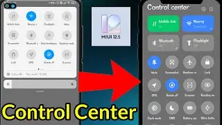 How to enable control center in miui 12 phones in 2022 || Enable new control center on miui phones