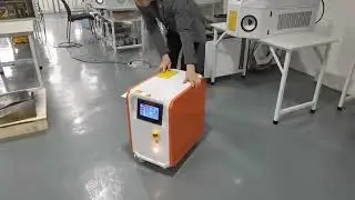 #lasercleaning#paintremoval #rustremoval  1500W air-cooled portable laser cleaning machine