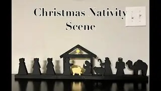 Easy Craft for Christmas-Nativity Scene From Hobby Lobby