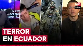 Ecuador en llamas enfrenta por tercer día al terror del narcotráfico
