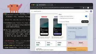 Artifacts in Claude Code: share your work as it happens