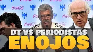 Los MEJORES ENOJOS de los DT en CONFERENCIA DE PRENSA.