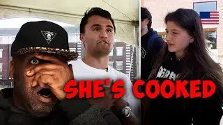 CHARLIE KIRK STUNS Woke Student | Learns Her Ideology is Racist