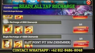 READY ALL TAP RECHARGE & Point PIT #legacyofdiscord