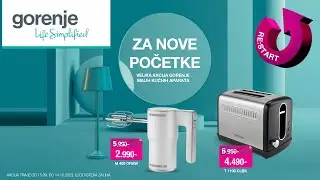 Za nove početke - Velika akcija Gorenje malih kućnih aparata