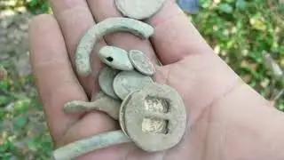 накладка крест в лесу