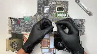 MSI MS17G3 Tear Down Disassemble Overheating