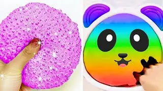 Oddly Satisfying Slime ASMR No Music Videos | Relaxing Slime 3307