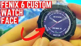 Garmin Fenix 6 Watch Face | How to Change and Customize